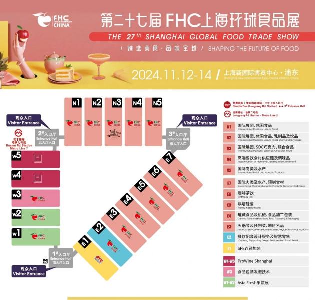 2024FHC上海食品展|FHC食品展|参展|参观|门票|食品展会